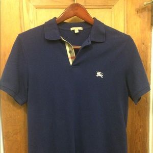 Burberry Brit Polo royal blue